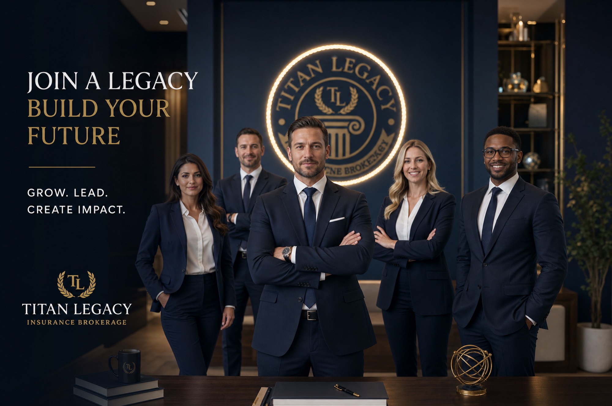 Titan Legacy agent team in office
